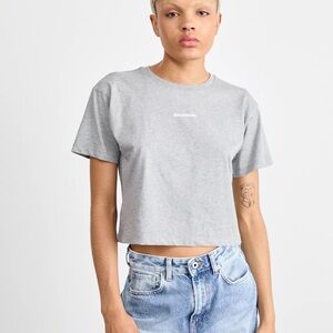 Salomon Cropped Logo Tee